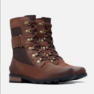 Sorel Emelie Conquest Boot Brown - Size 7